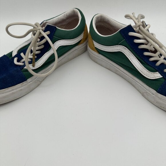 Vans Old Skool Multicolor Suede & Canvas Mens Sneakers Size 5.5 - Picture 3 of 9